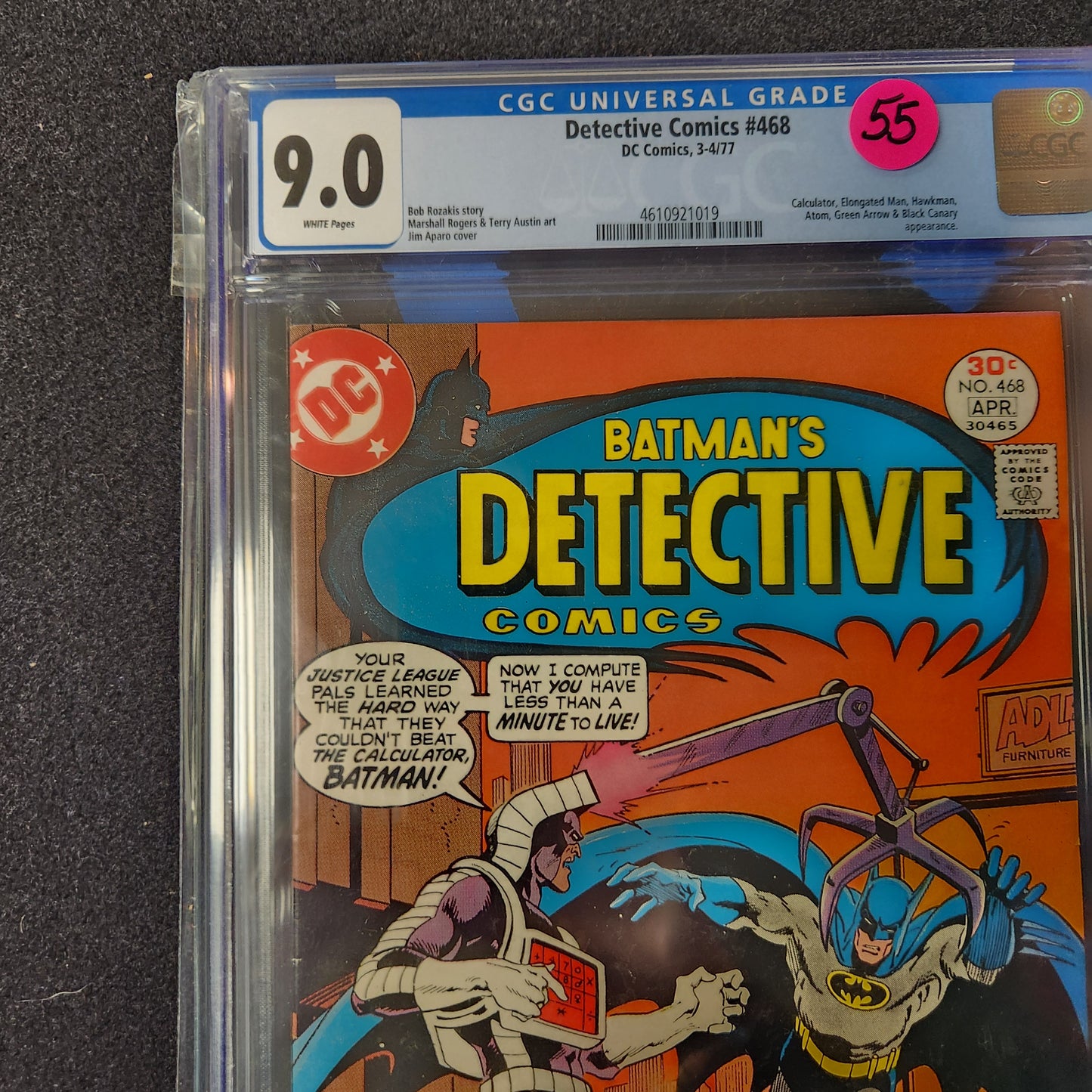 Detective Comics Slab #468 (1977)