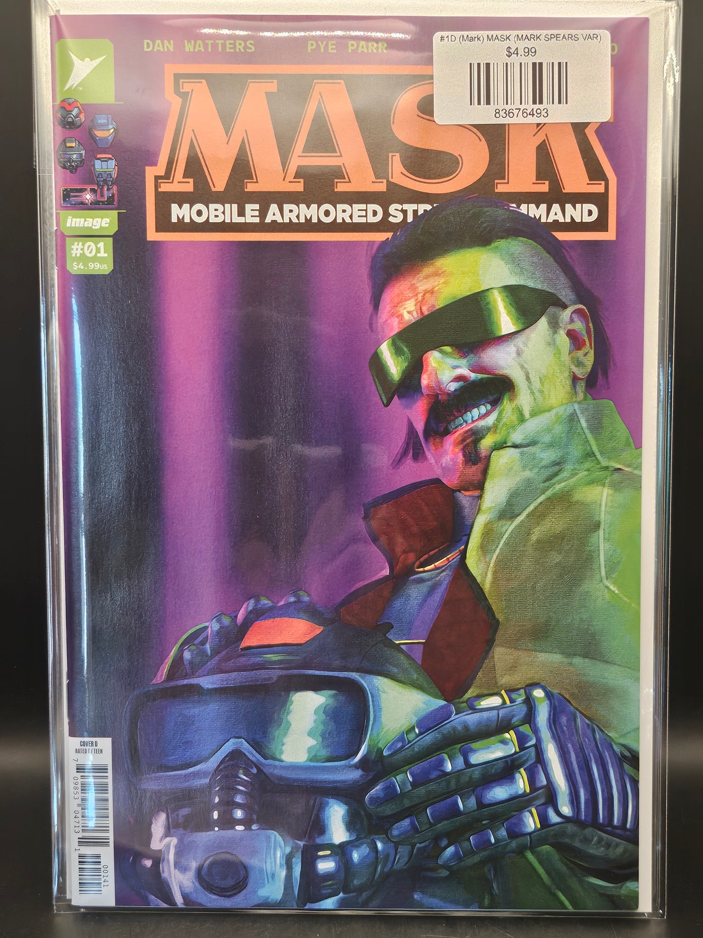 #1D (Mark) MASK (MARK SPEARS VAR)