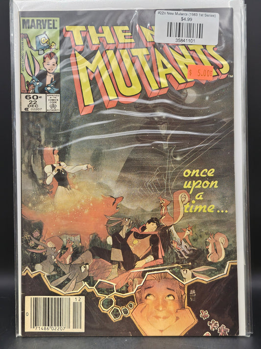 #22n New Mutants (1983 1st Series)