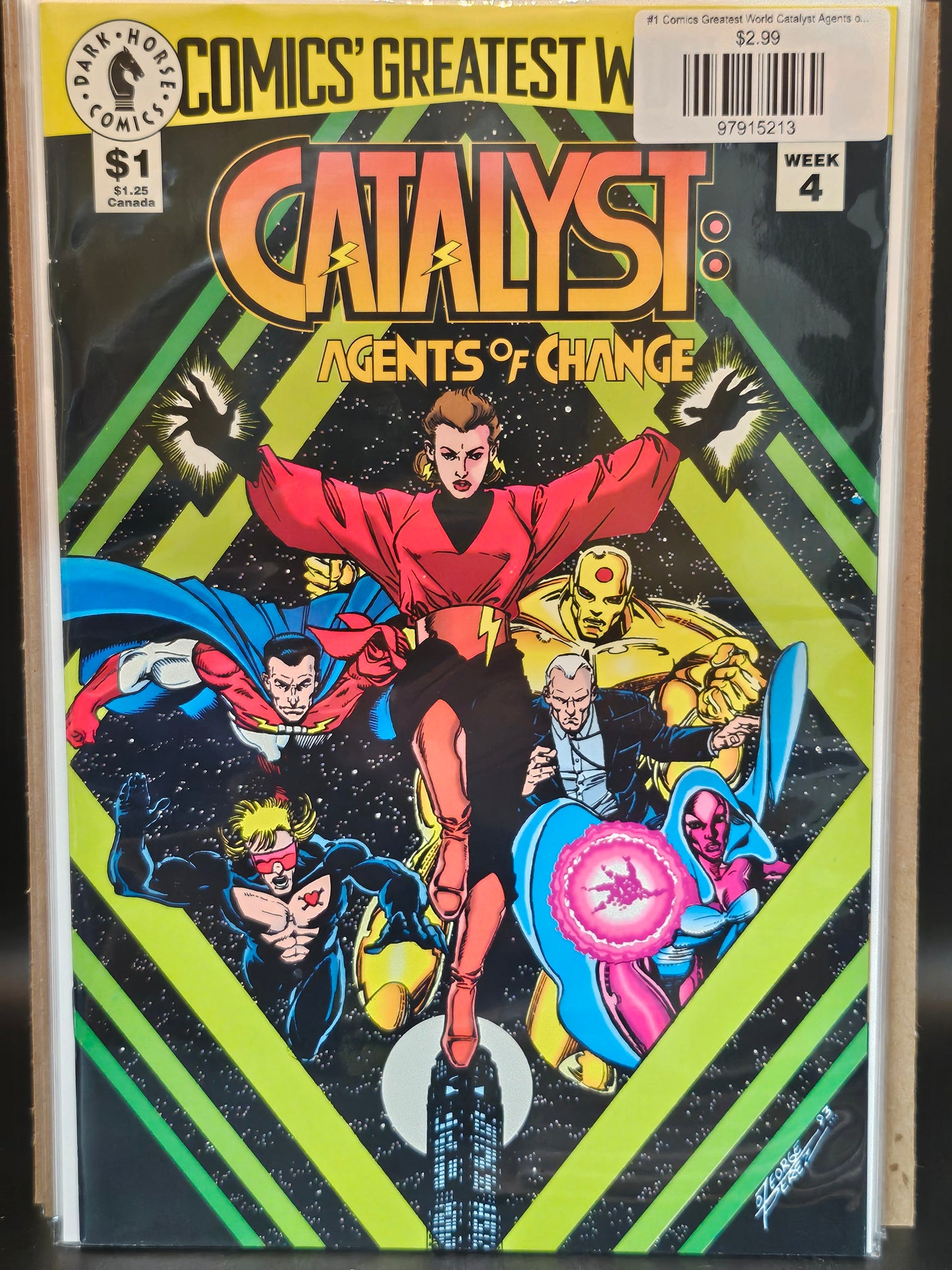 #1 Comics Greatest World Catalyst Agents of Change (1993)