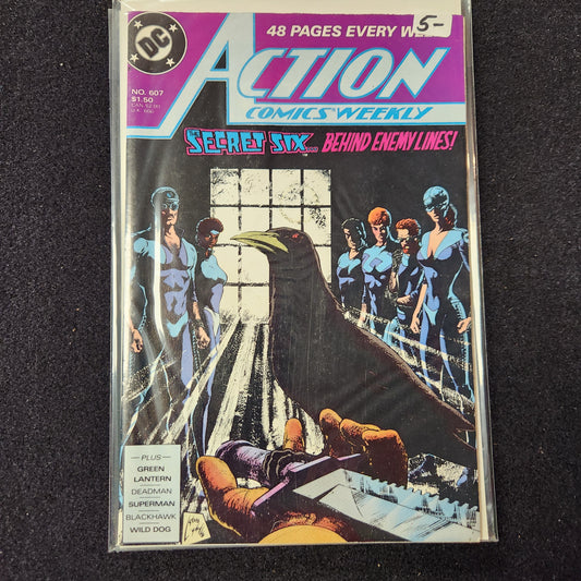 Action Comics #607 - Featuring Green Lantern (DC 1988)