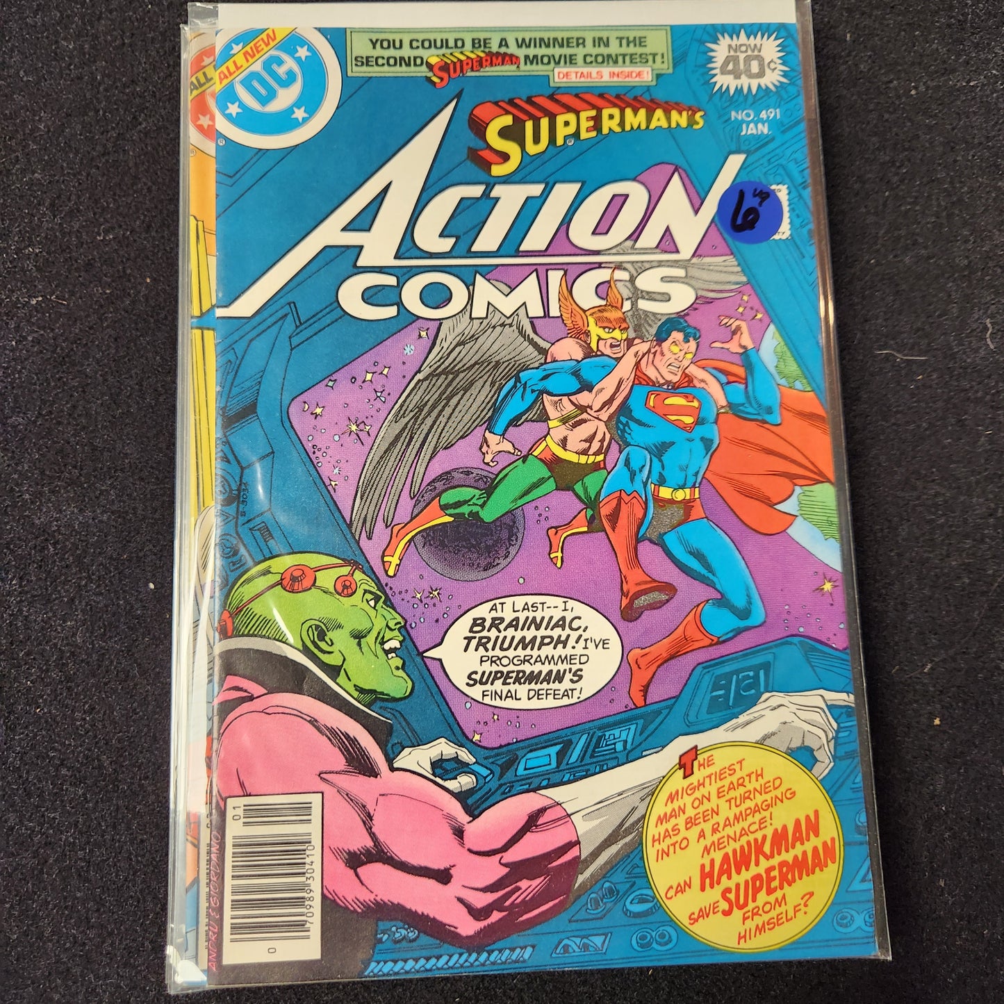 Action Comics #491 - Hawkman (DC 1979)
