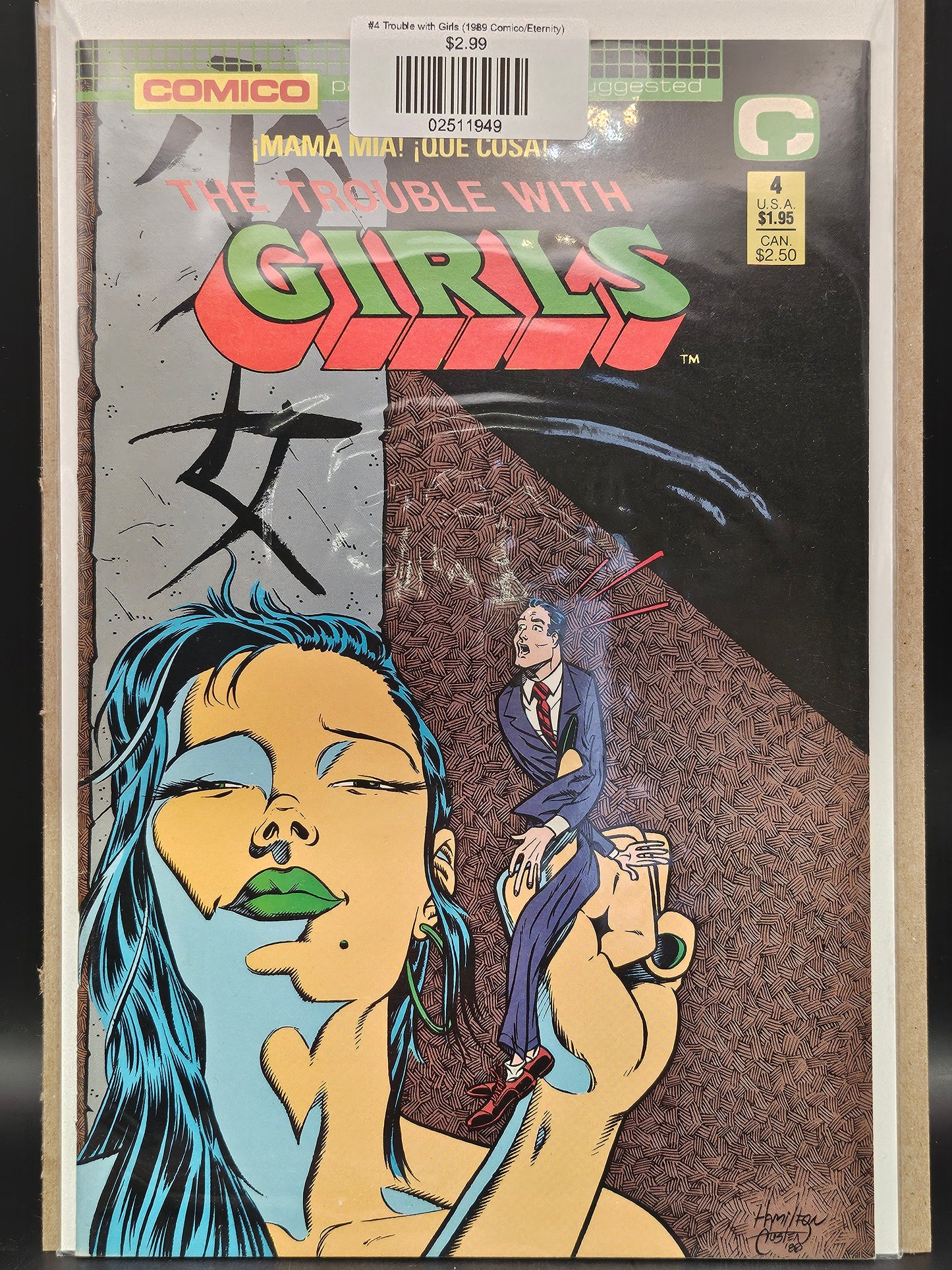 #4 Trouble with Girls (1989 Comico/Eternity)