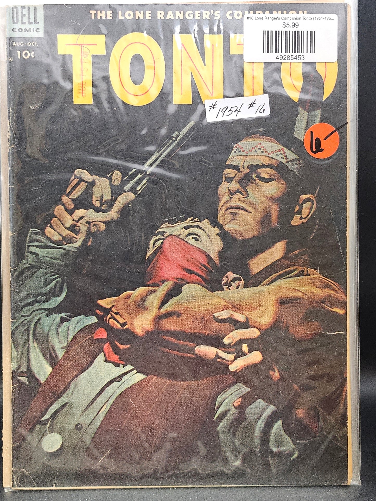 #16 Lone Ranger's Companion Tonto (1951-1959 Dell)