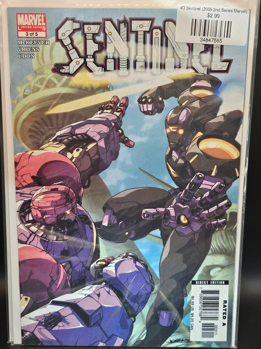 #3 Sentinel (2005 2nd Series Marvel)