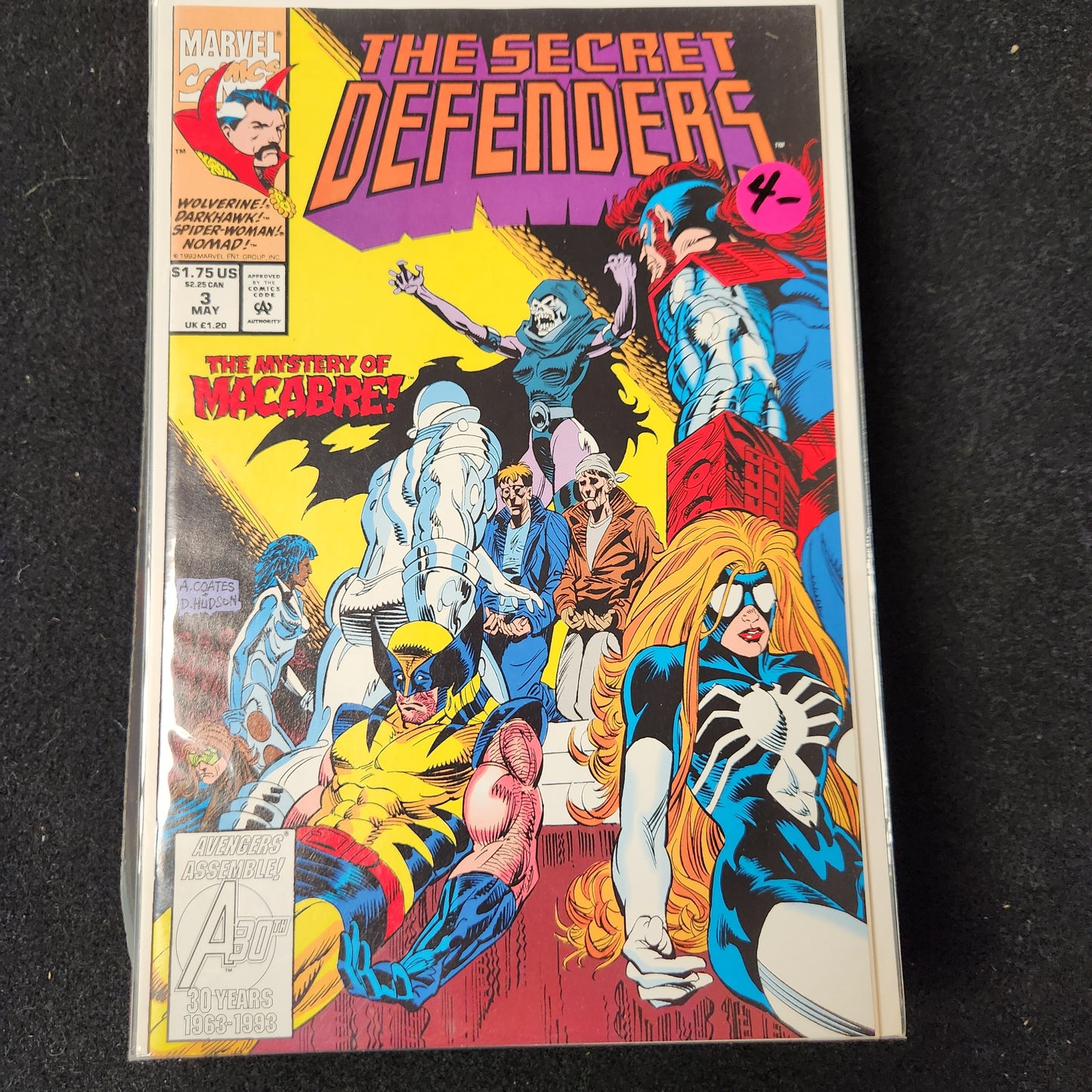 103.102 – #3 - Secret Defenders -1993-95
