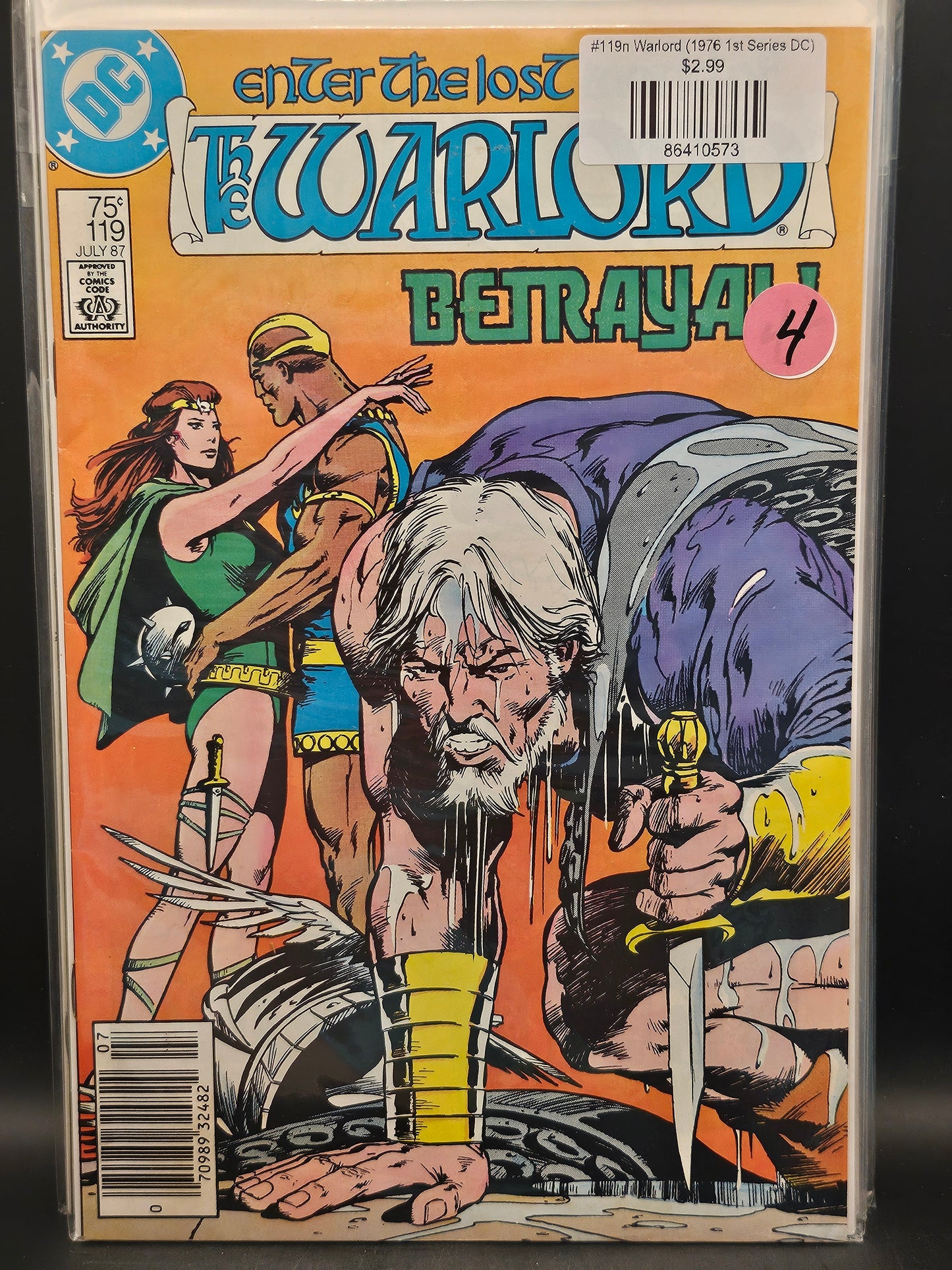 #119n Warlord (1976 1st Series DC)