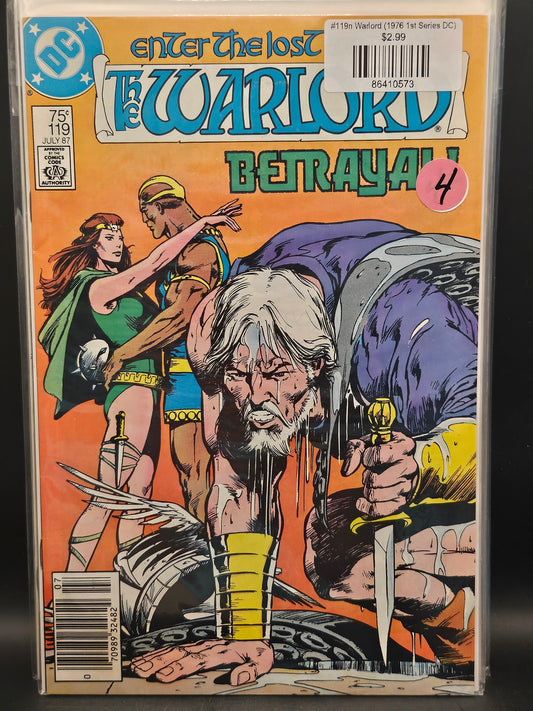 #119n Warlord (1976 1st Series DC)