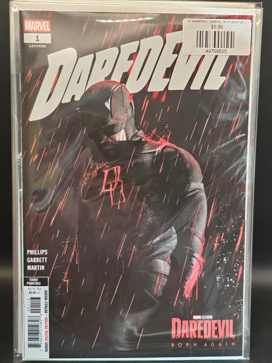 #1 DAREDEVIL (MARVEL TELEVISION 3RD PRINTING VARIANT)