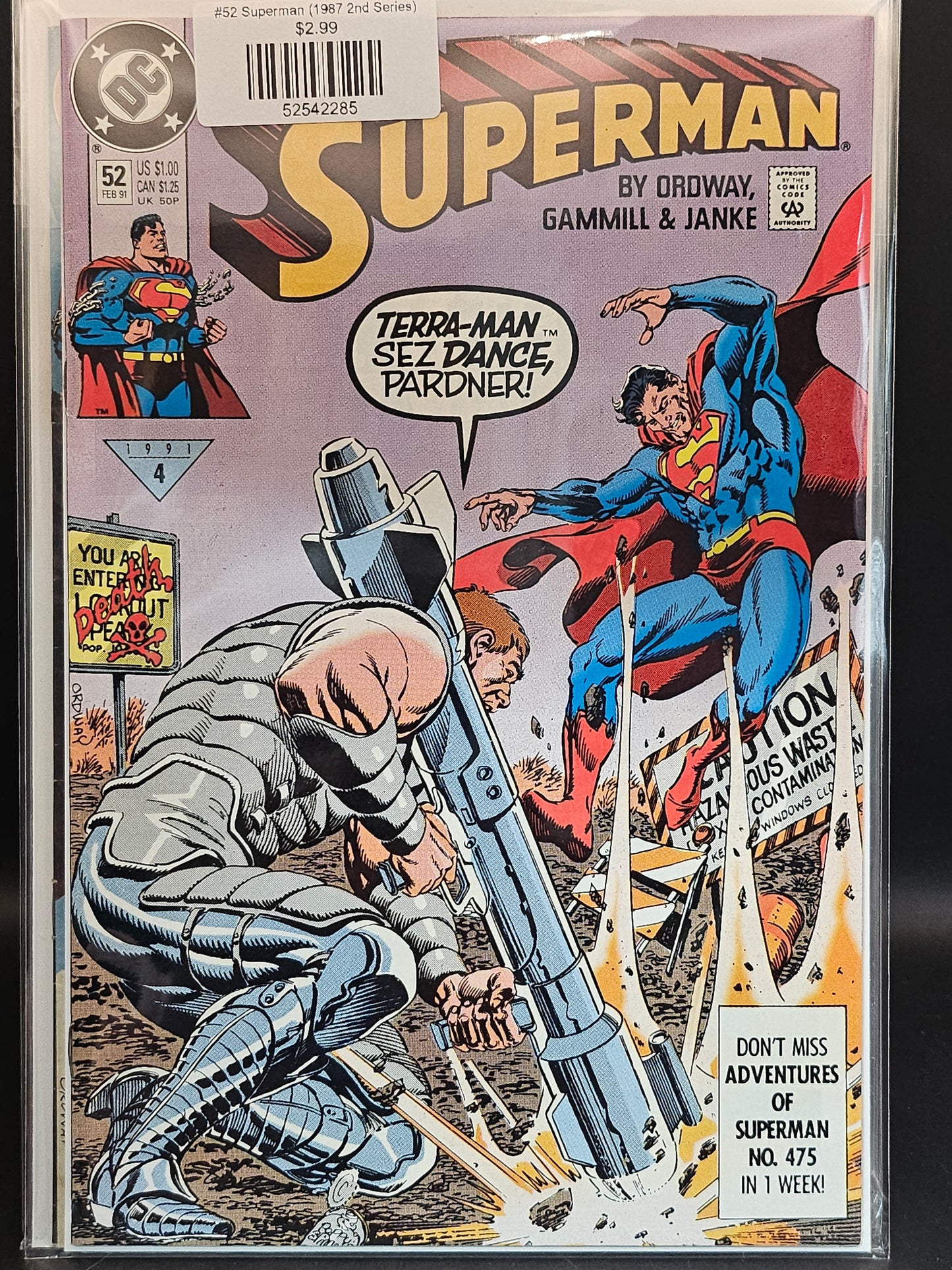 #52 Superman (1987 2nd Series)
