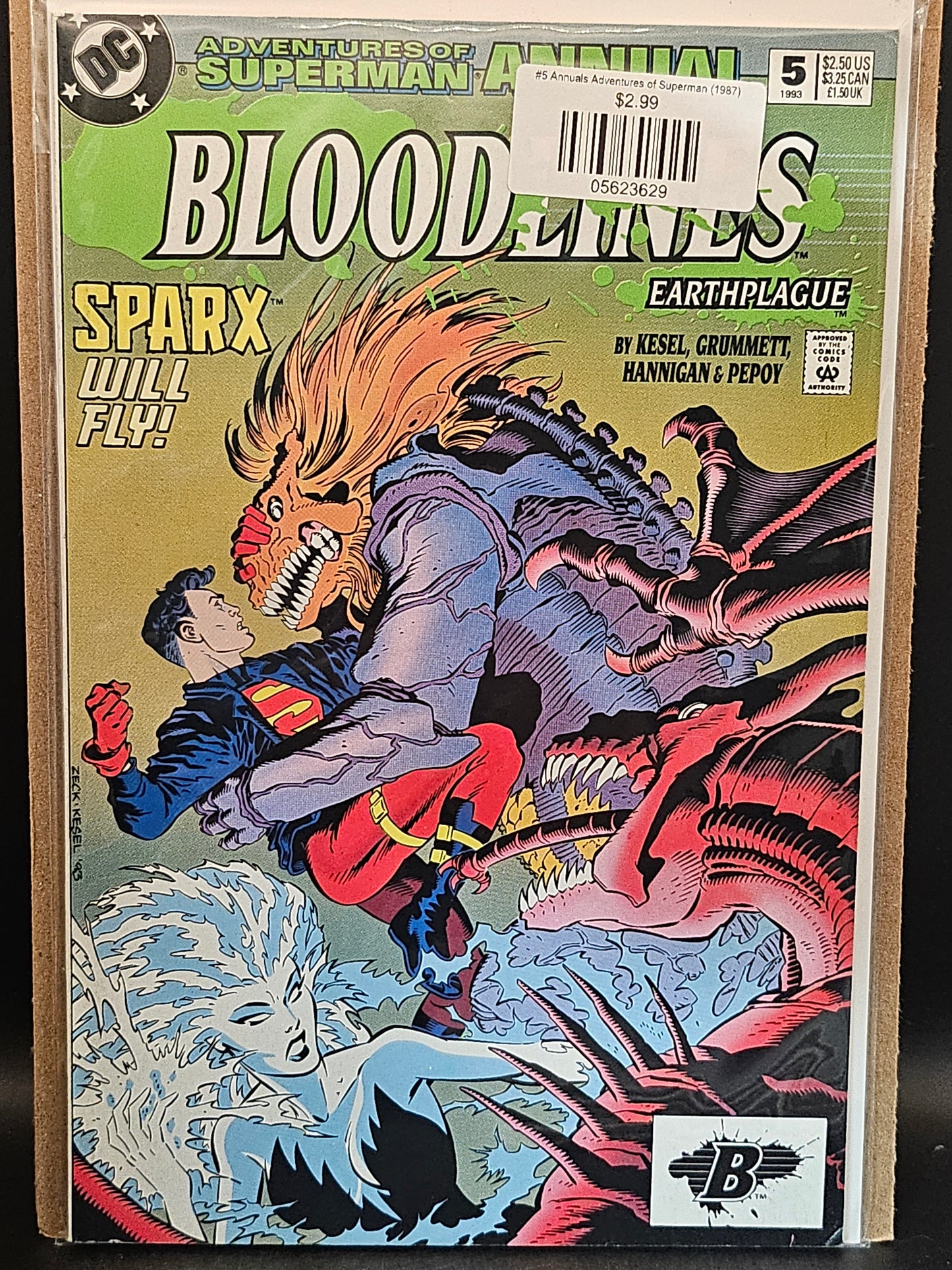#5 Annuals Adventures of Superman (1987)