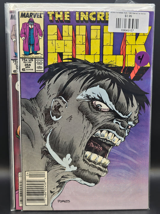 #354n Incredible Hulk (1962 Marvel 1st Series)