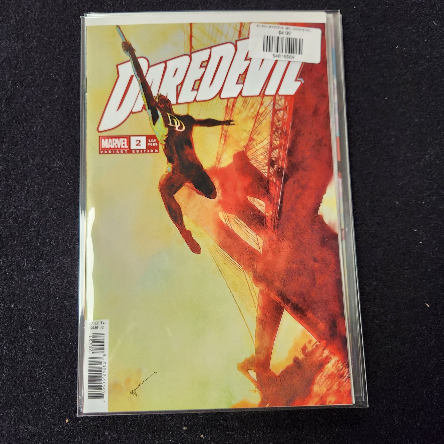 #2 (Bill) DAREDEVIL (BILL SIENKIEWICZ VARIANT)