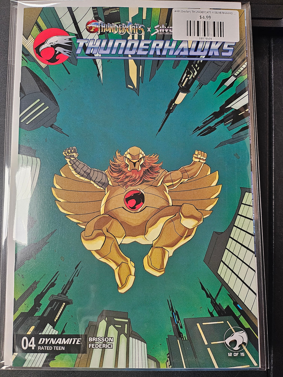 #4B (Declan) THUNDERCATS X SILVERHAWKS THUNDERHAWKS (DECLAN SHALVEY VAR)