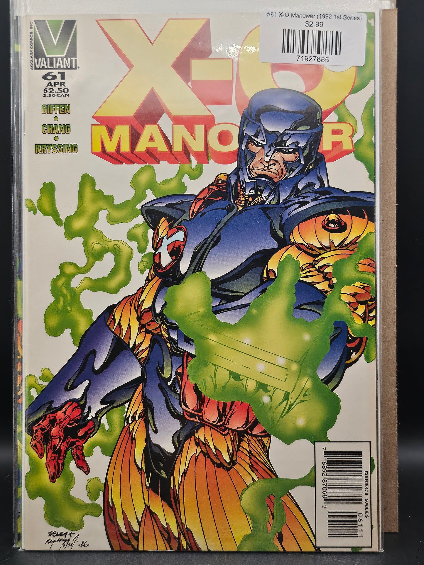 #61 X-O Manowar (1992 1st Series)