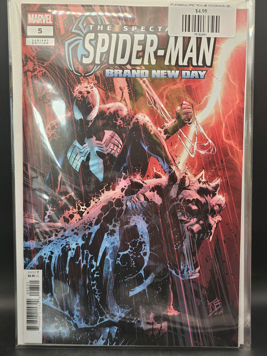 #5 (Federico) SPECTACULAR SPIDER-MAN: BRAND NEW DAY (FEDERICO VICENTINI VARIANT)