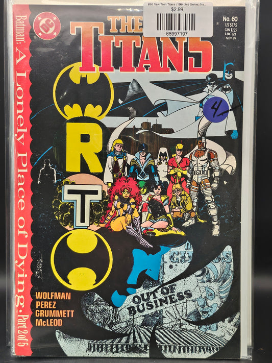 #60 New Teen Titans (1984 2nd Series) New Titans