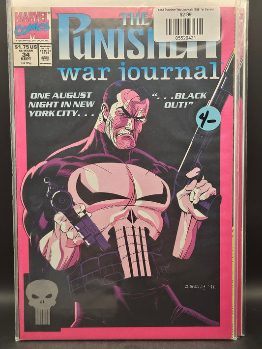 #34d Punisher War Journal (1988 1st Series)