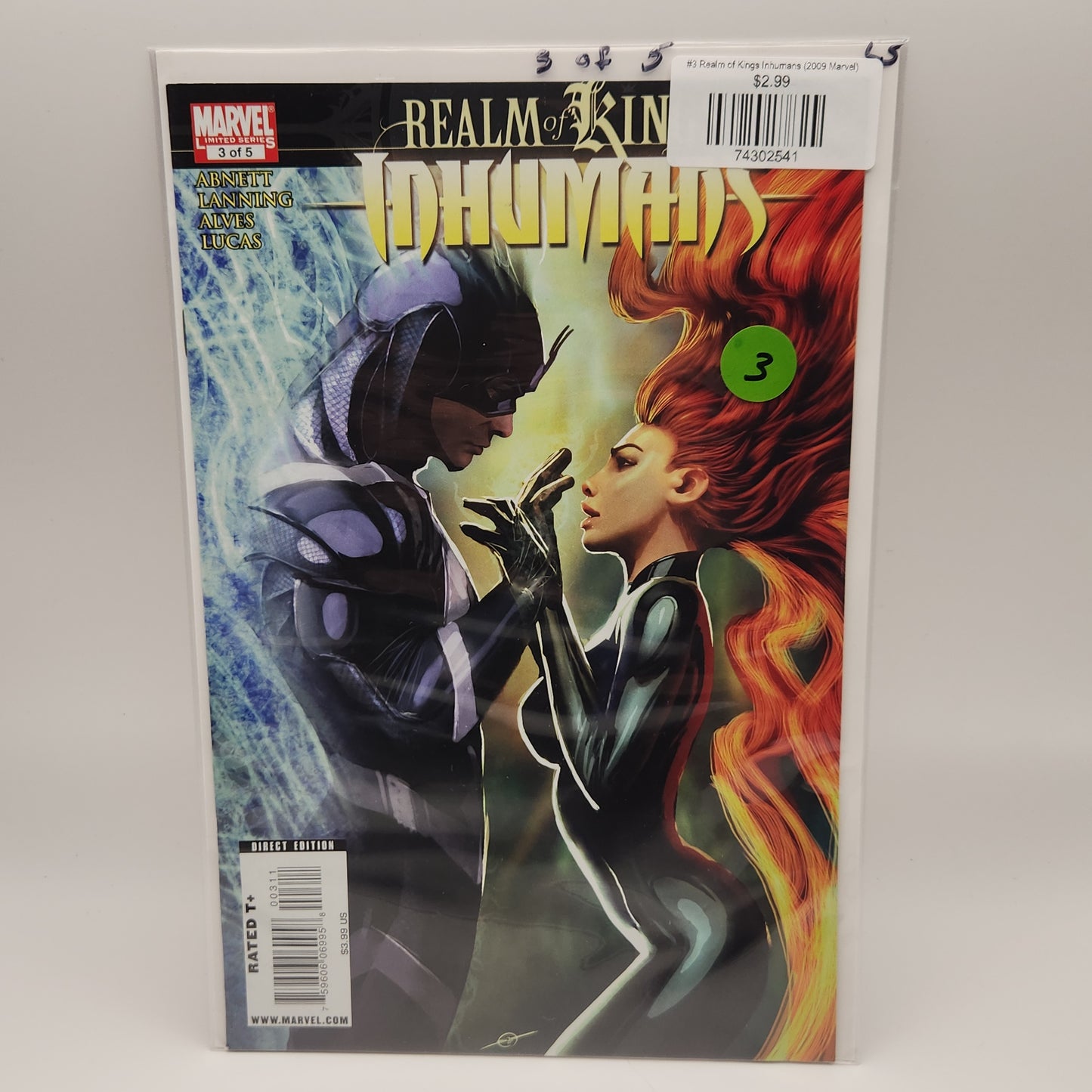 #3 Realm of Kings Inhumans (2009 Marvel)