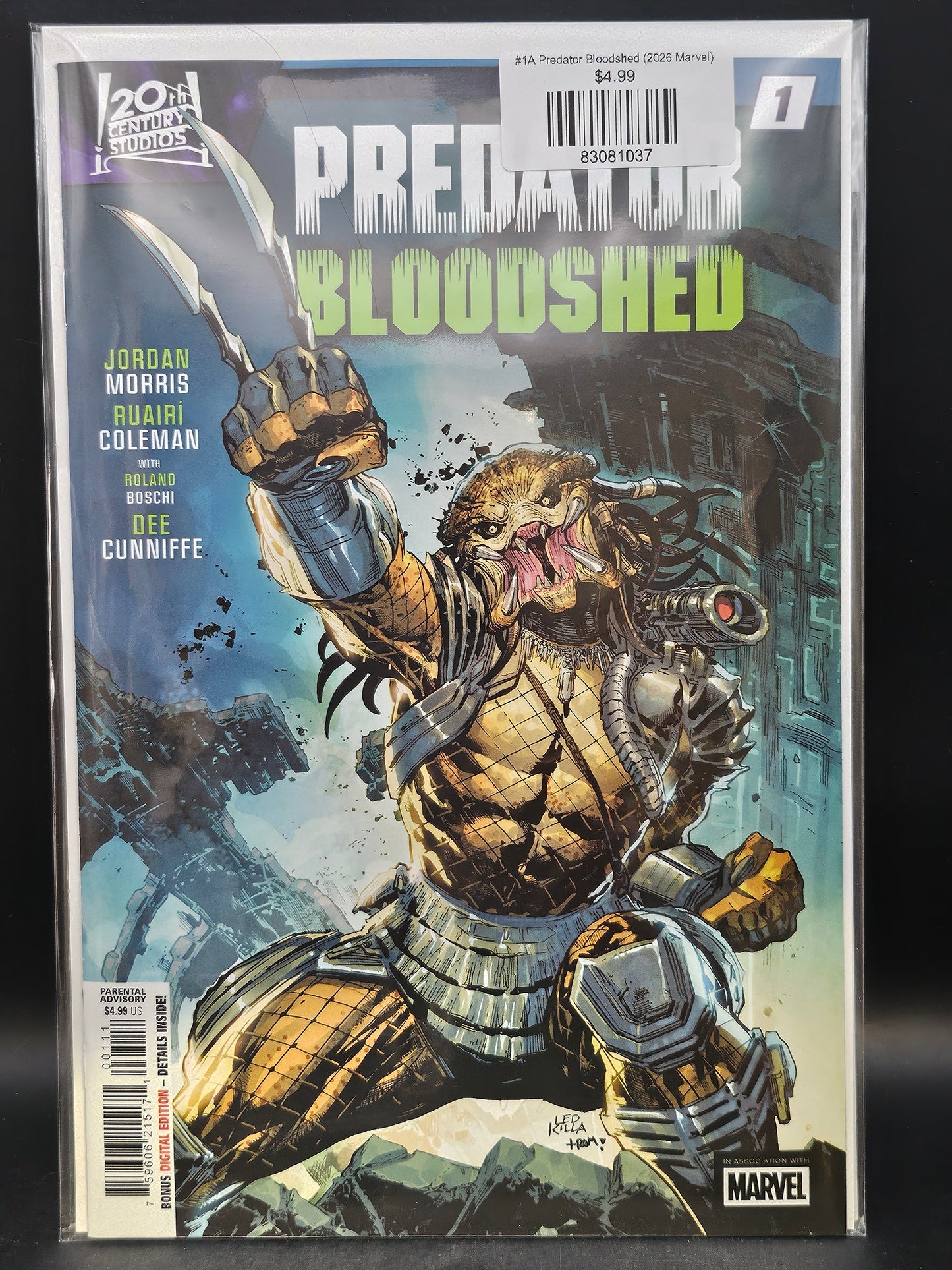 #1A Predator Bloodshed (2026 Marvel)
