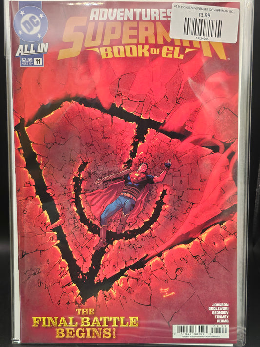 #11A (Scott) ADVENTURES OF SUPERMAN BOOK OF EL (OF 12 SCOTT GODLEWSKI)
