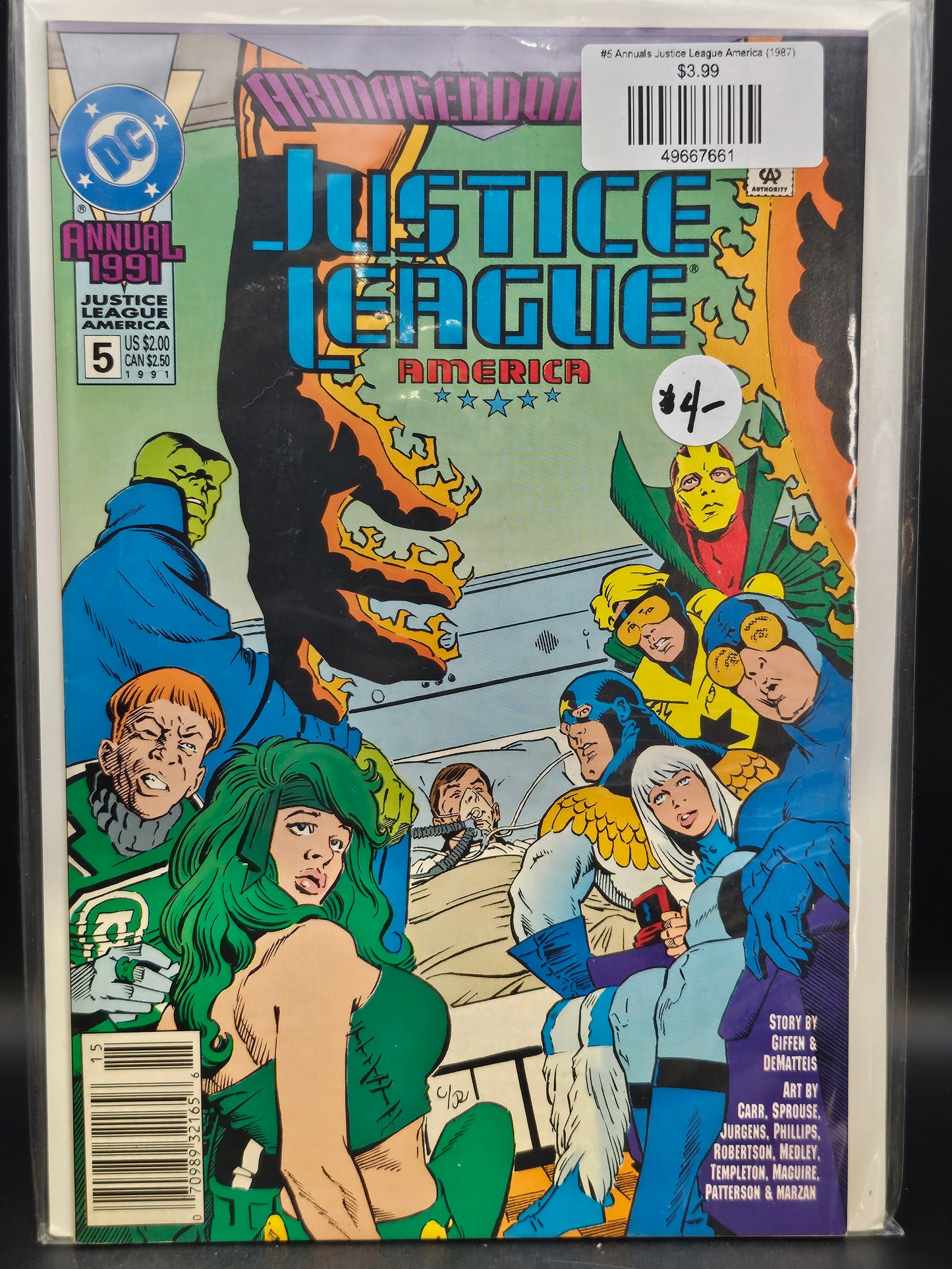 #5 Annuals Justice League America (1987)