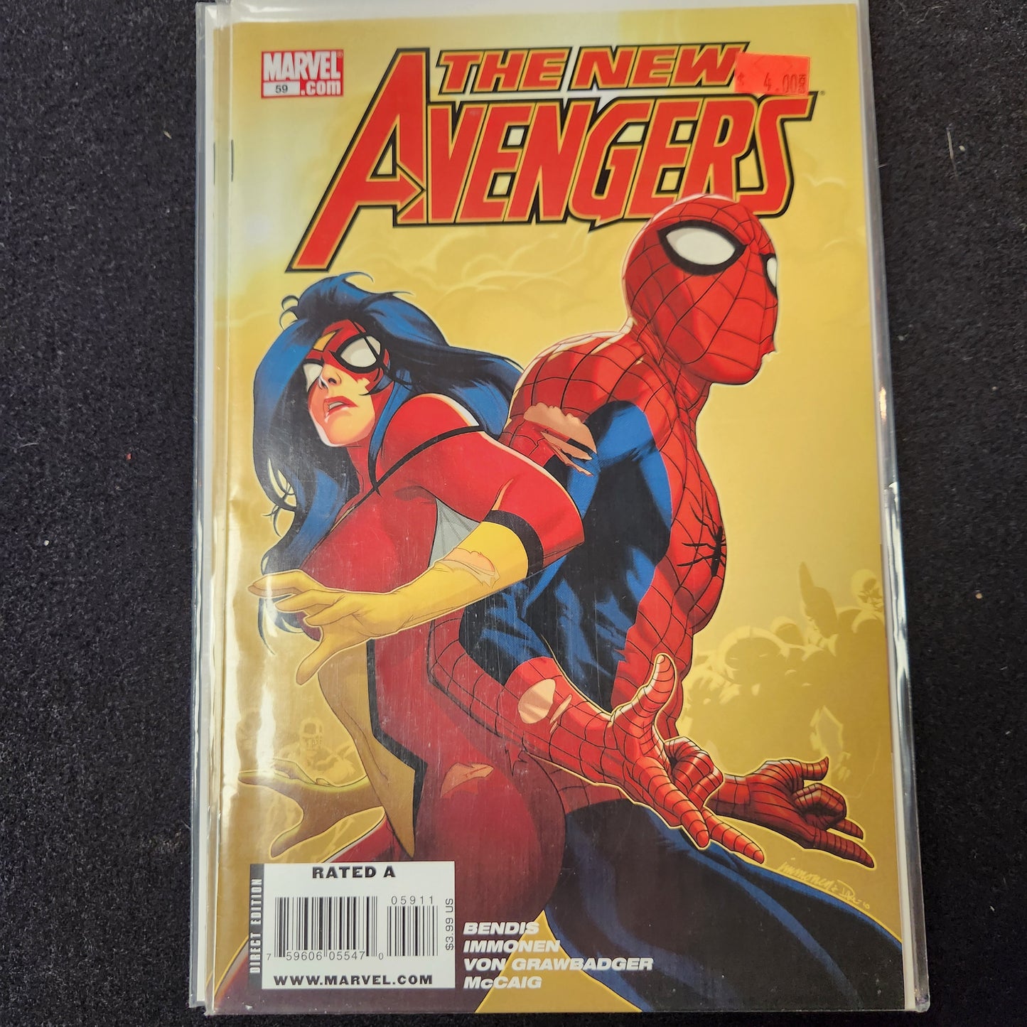 New Avengers #59 (2005-10) orange $4