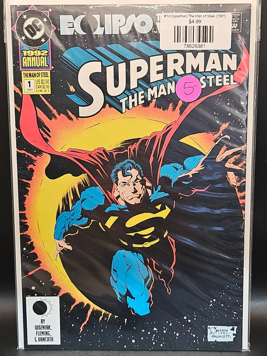 #1d Annuals Superman The Man of Steel (1991)