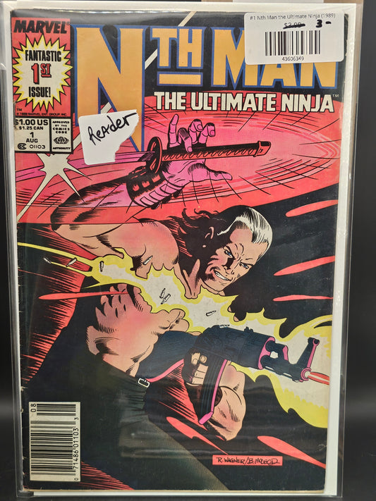 #1 Nth Man the Ultimate Ninja (1989)