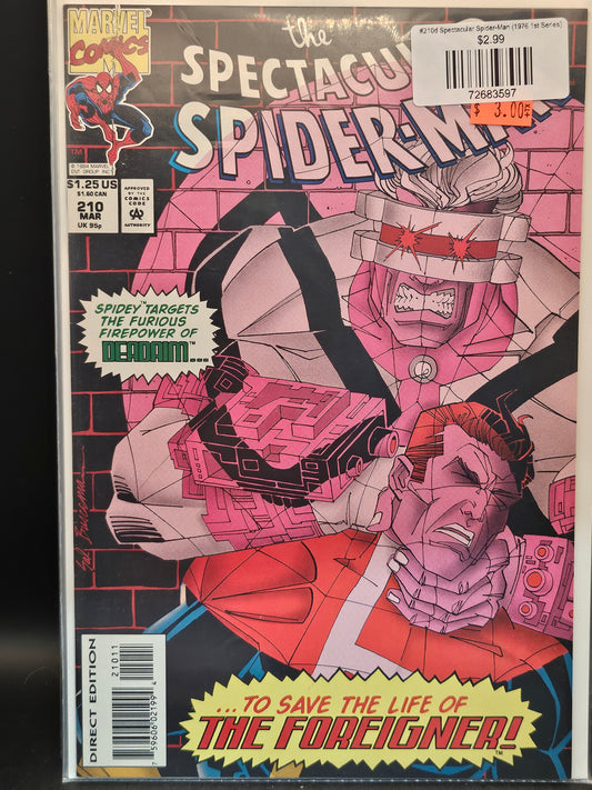 #210d Spectacular Spider-Man (1976 1st Series)