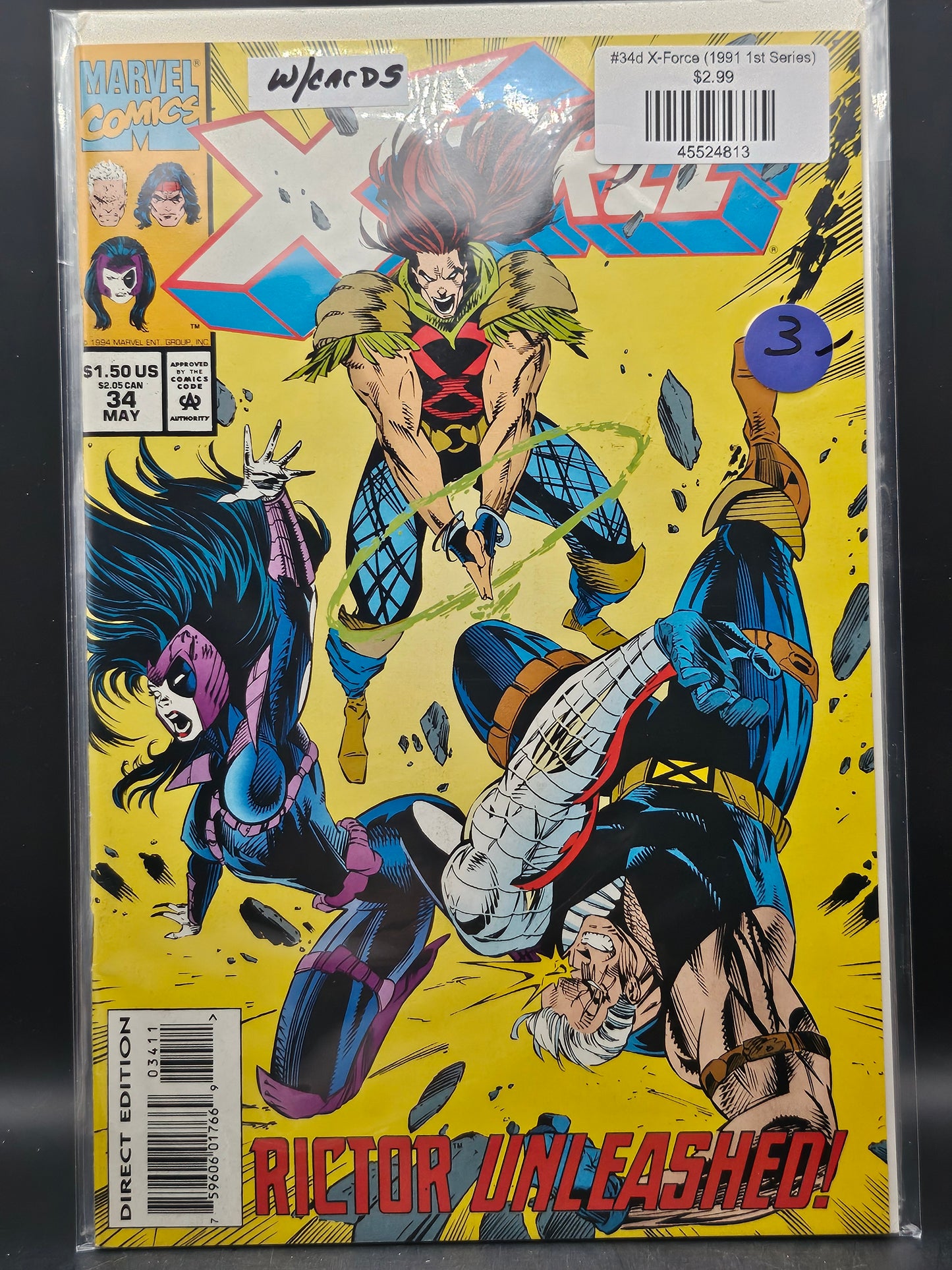 #34d X-Force (1991 1st Series)