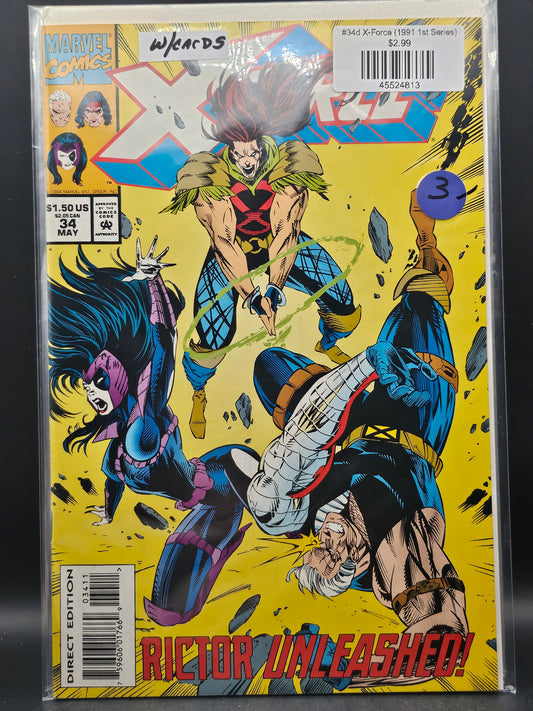 #34d X-Force (1991 1st Series)
