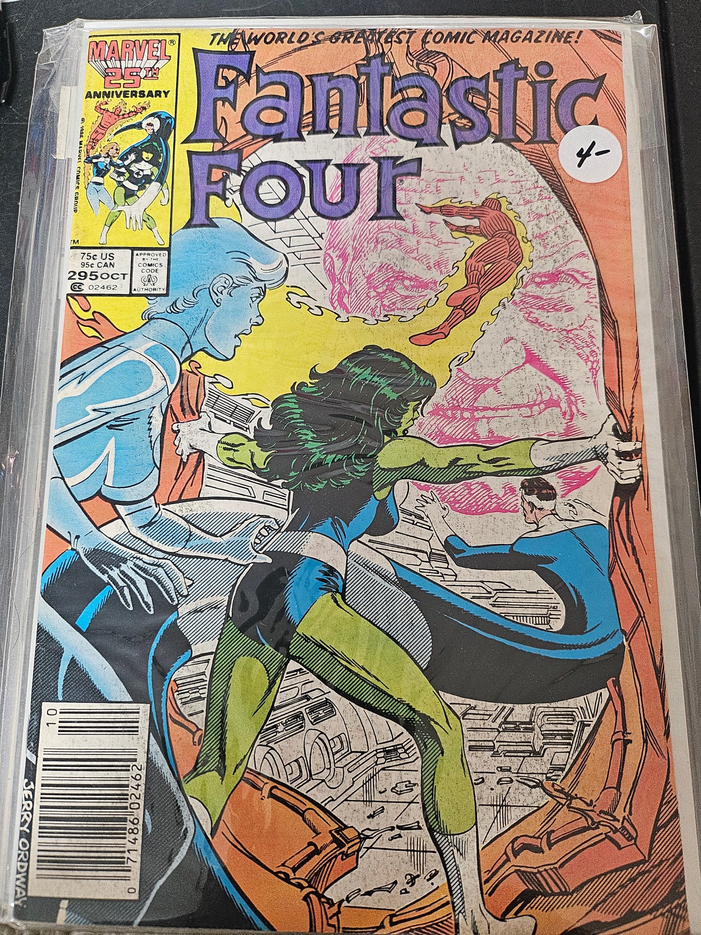 101.113 Fantastic Four – #295 – v1 (1961–1995)