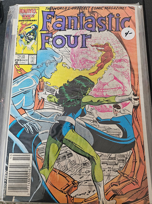 101.113 Fantastic Four – #295 – v1 (1961–1995)