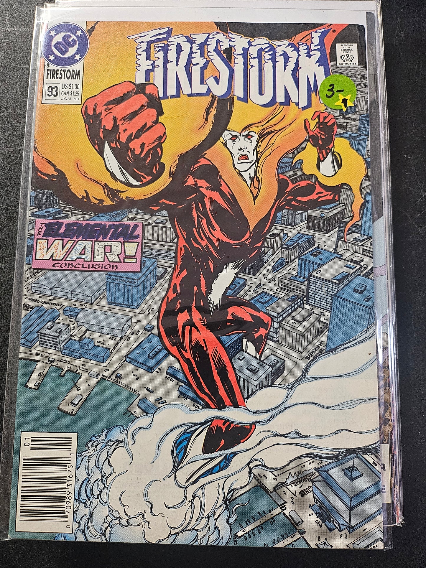 101.111 – #93 - Firestorm Nuclear Man -1987-90