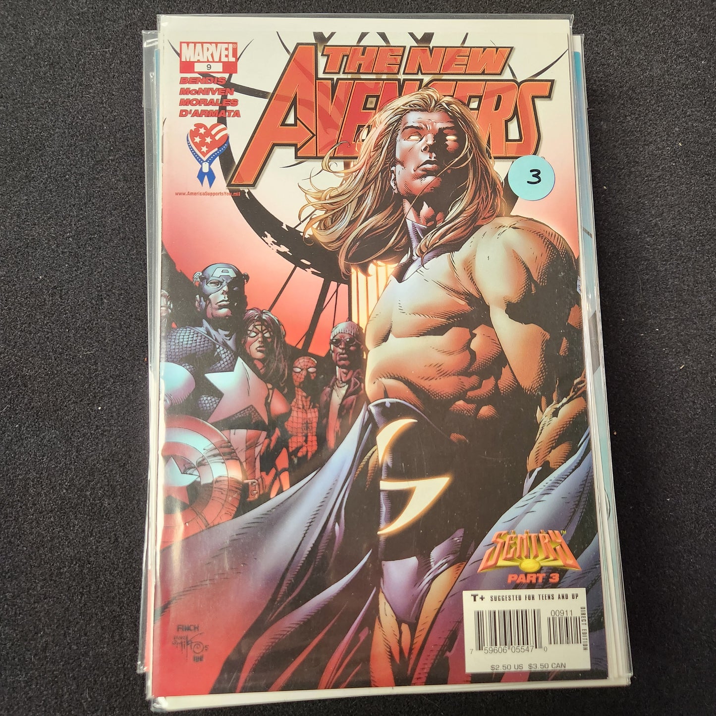 New Avengers #9 (2005-10) purple $3