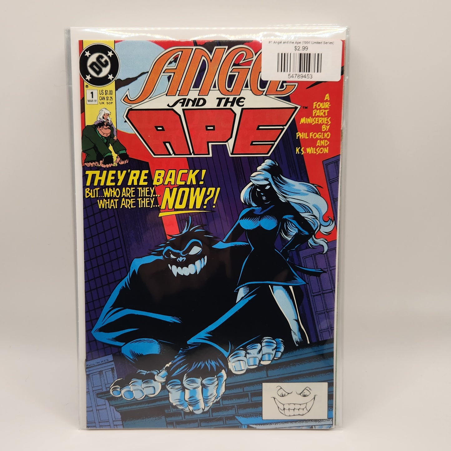 #1 Angel and the Ape (1991 Limited Series)