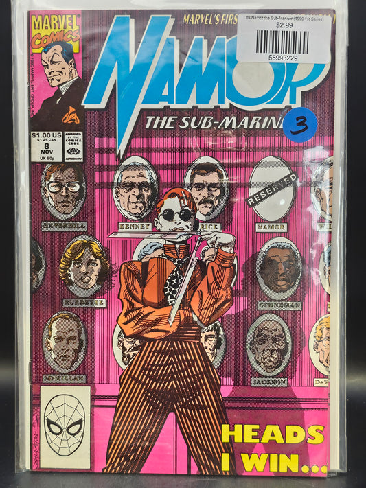 #8 Namor the Sub-Mariner (1990 1st Series)
