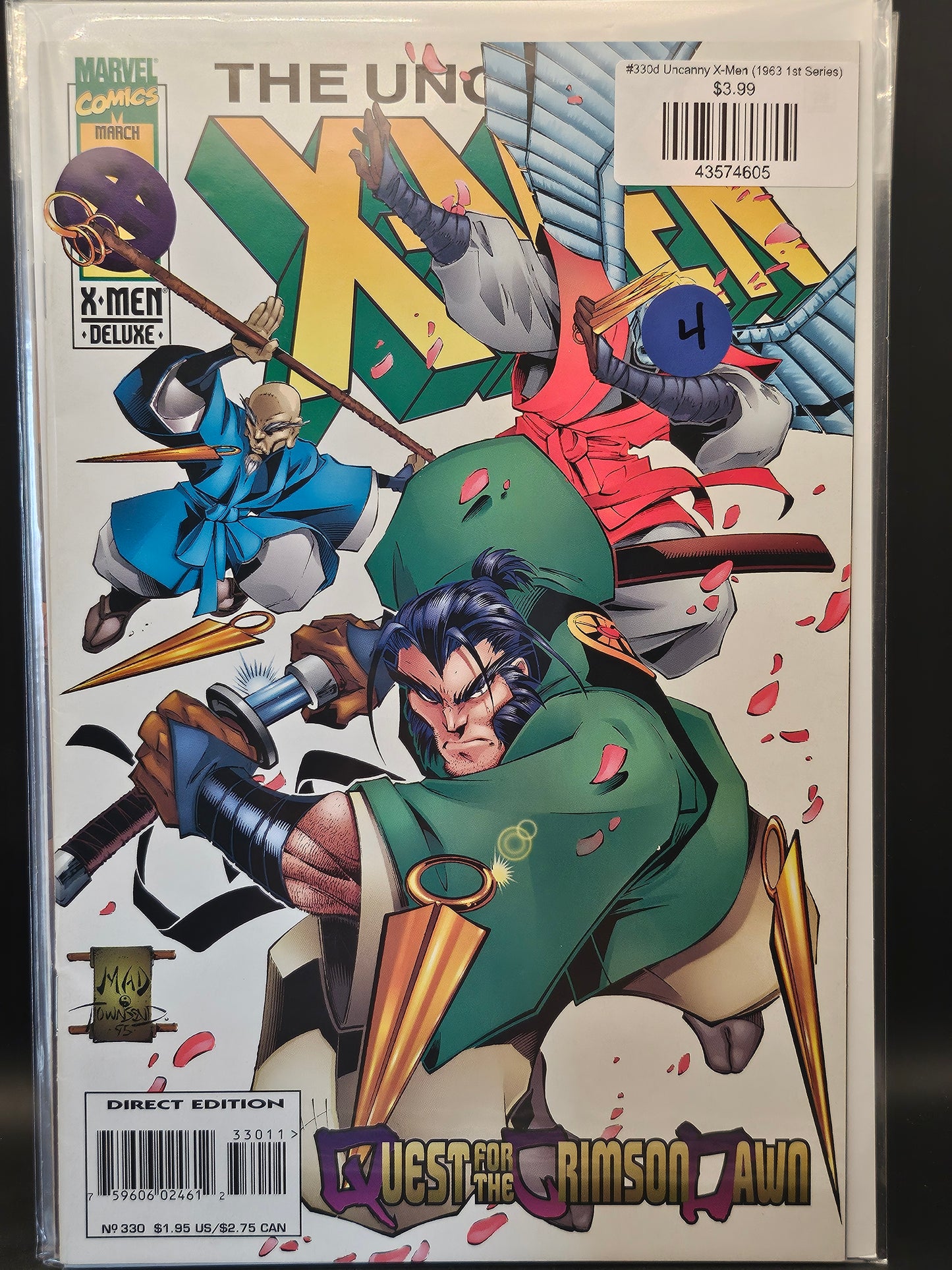 #330d Uncanny X-Men (1963 1st Series)