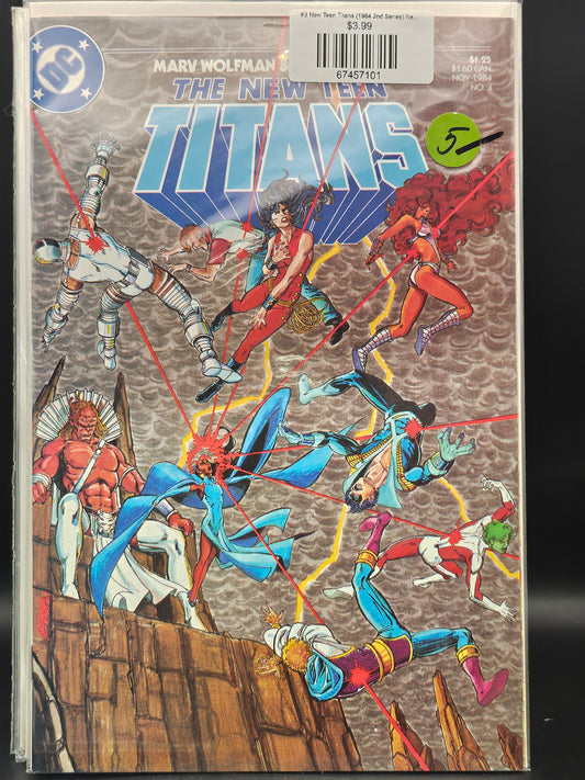 #3 New Teen Titans (1984 2nd Series) New Titans