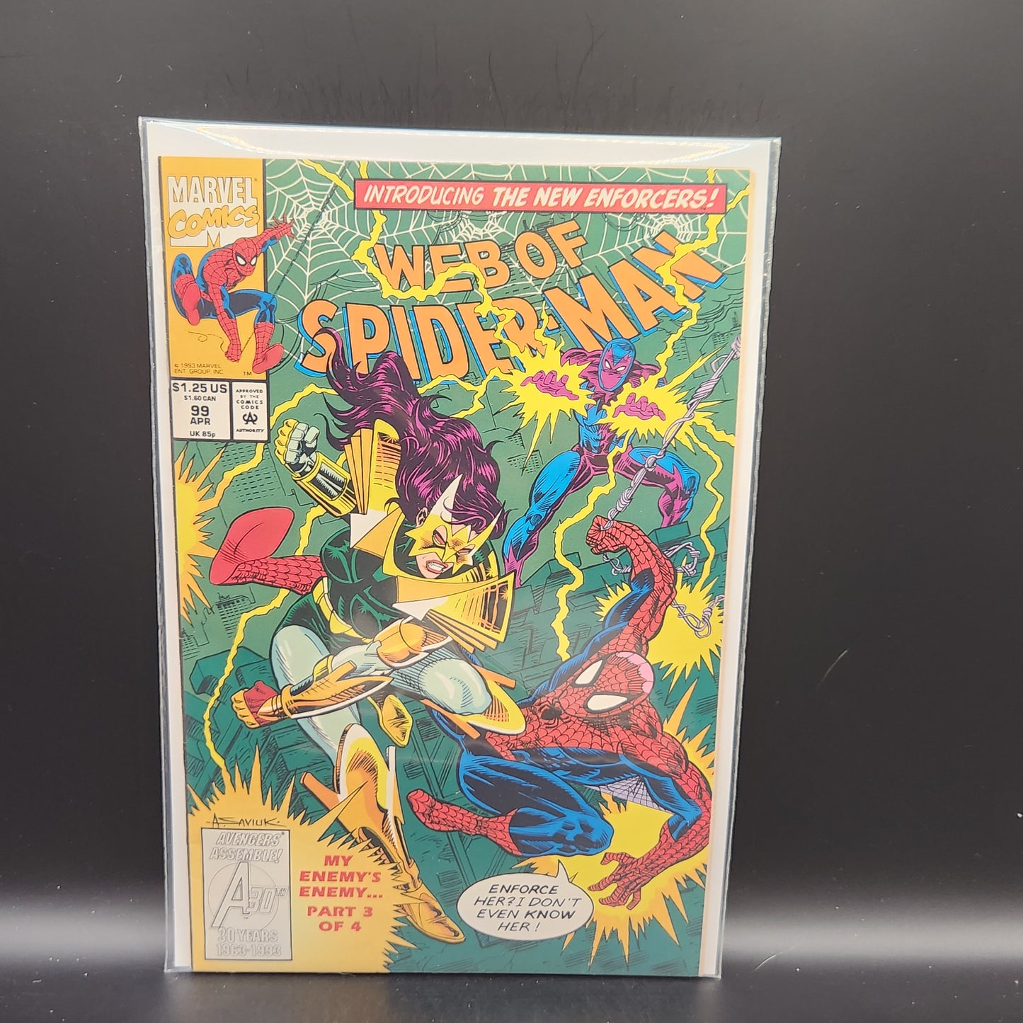 #99D Web of Spider-Man (1985 1st Series)