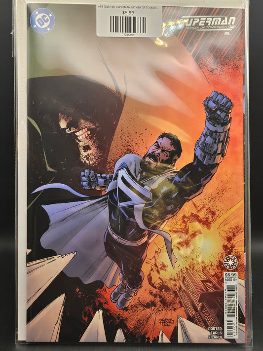 #5B (Gabriel) SUPERMAN FATHER OF TOMORROW (OF 6 GABRIEL HARDMAN CARD STOCK VAR)