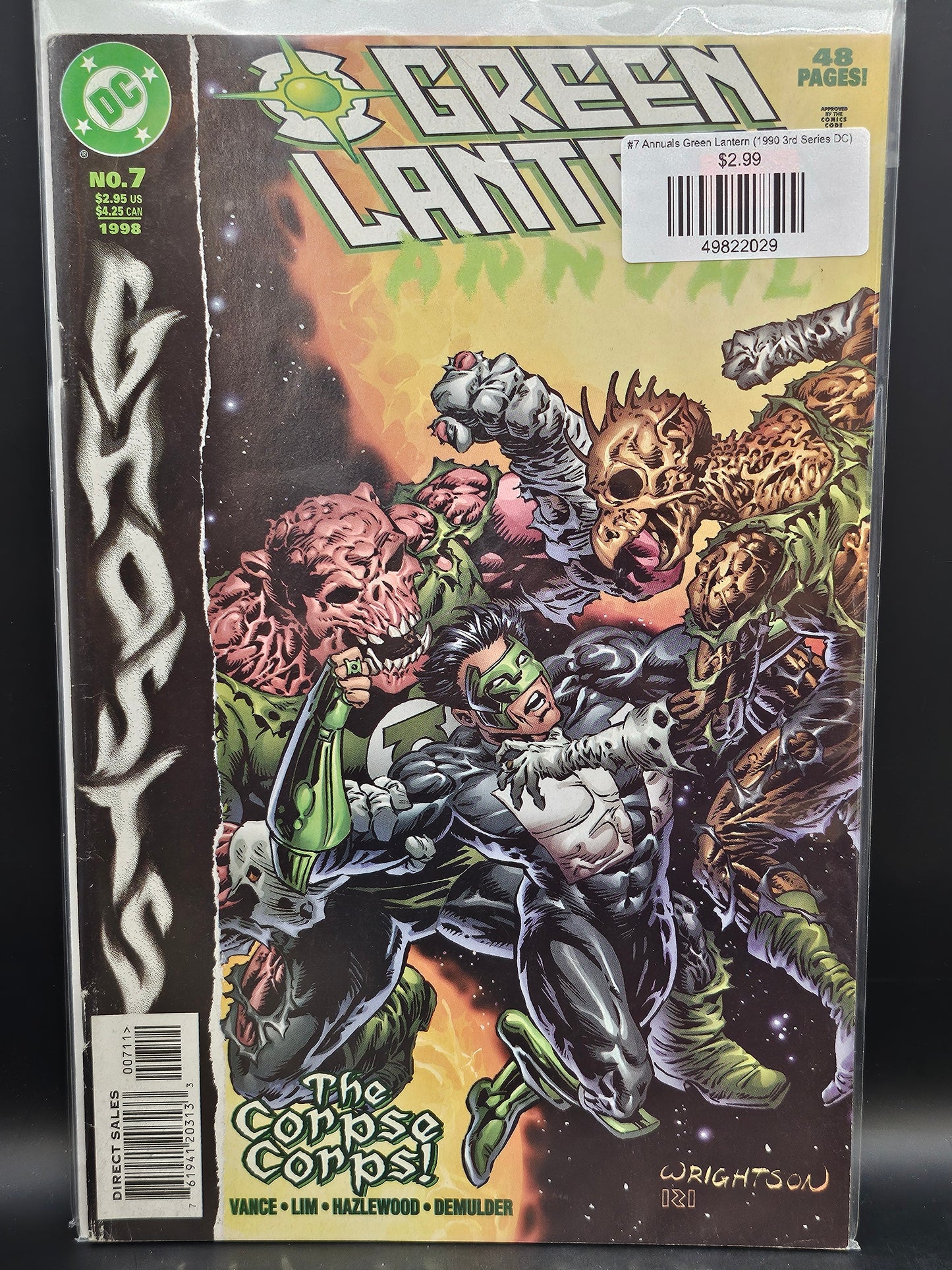#7 Annuals Green Lantern (1990 3rd Series DC)