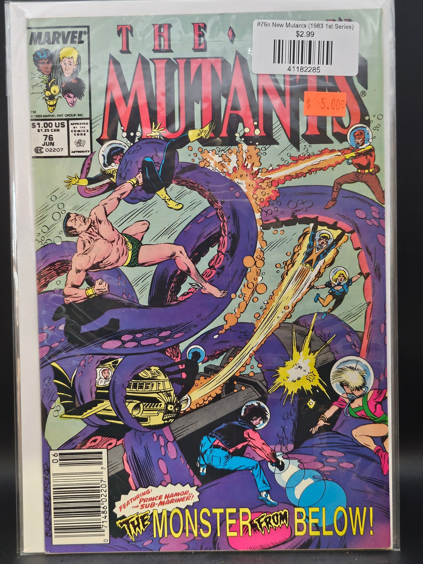 #76n New Mutants (1983 1st Series)