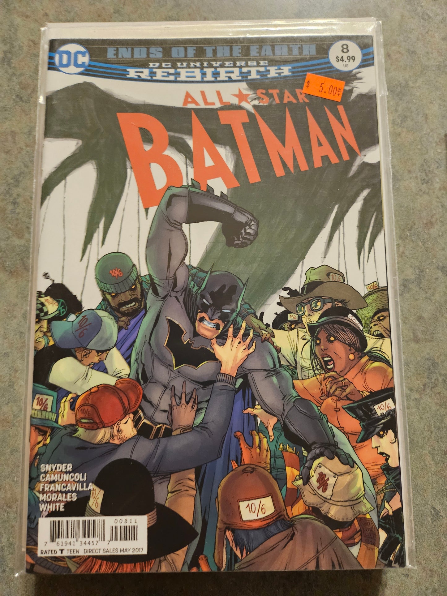 All Star Batman – DC Comics – (2016–2017) – Volume 1 – Limited Series – #8 - Cover A