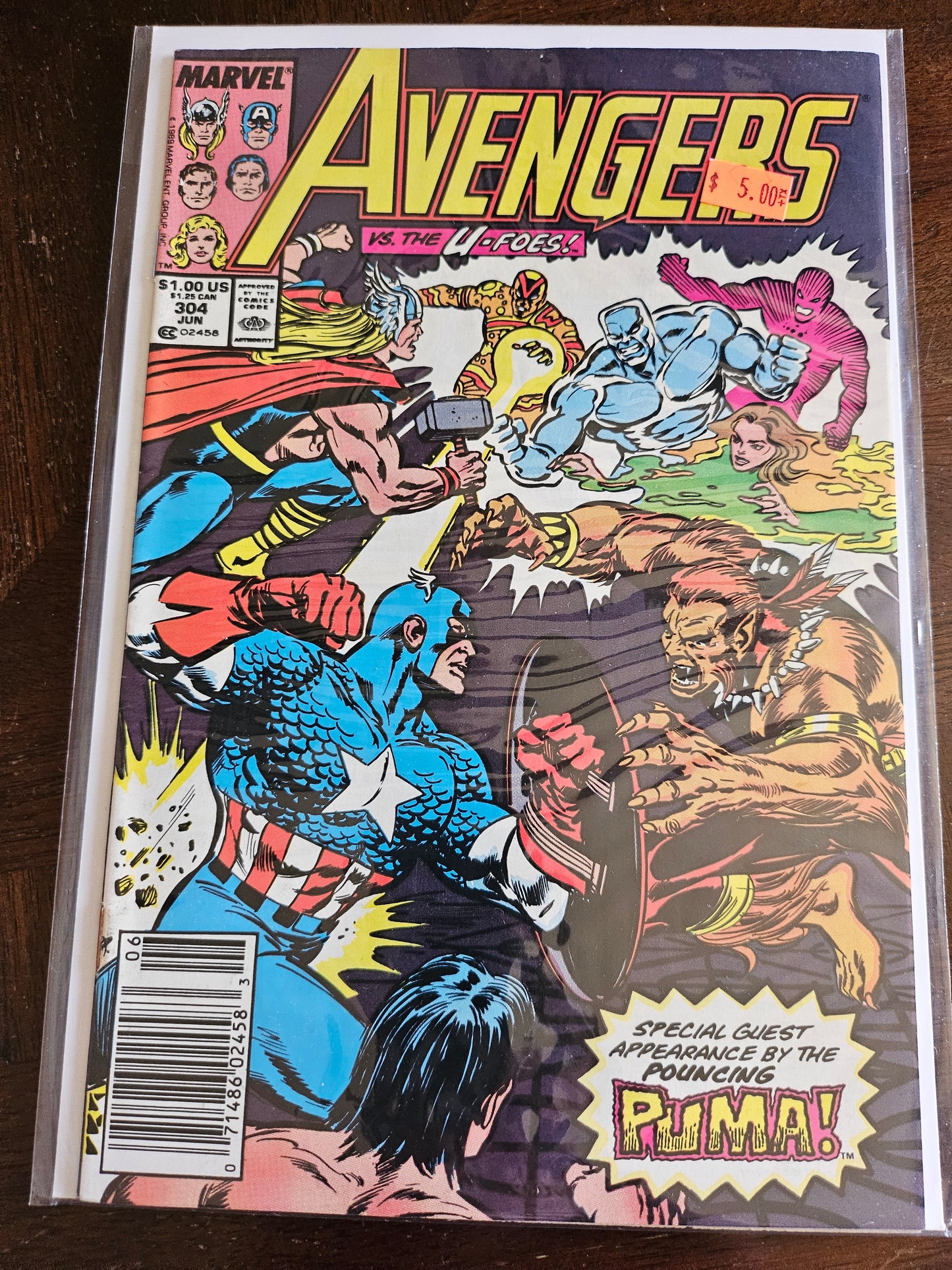 Avengers – Marvel Comics – (1963–1999) – Volume 1 – #304