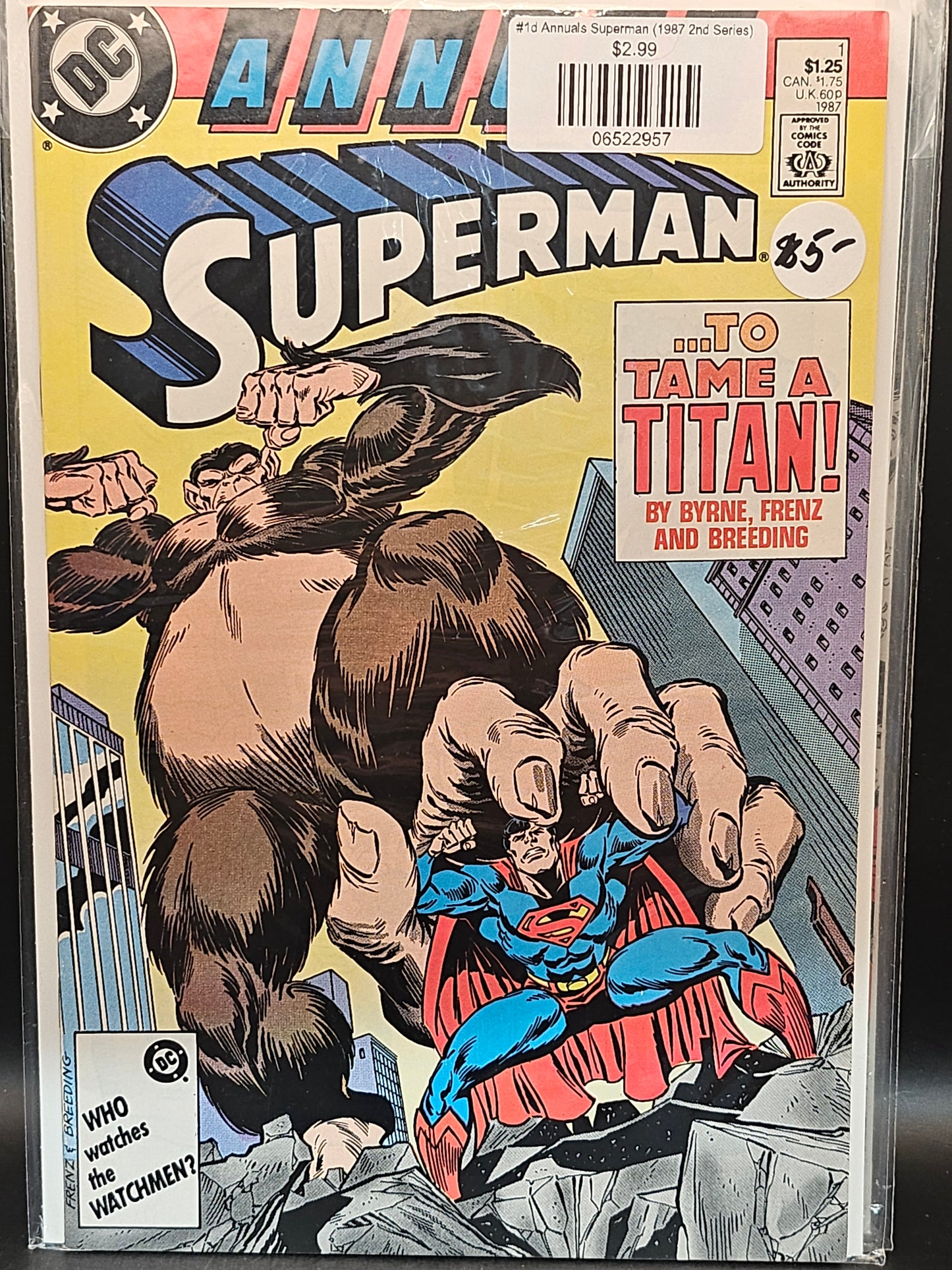 #1d Annuals Superman (1987 2nd Series)