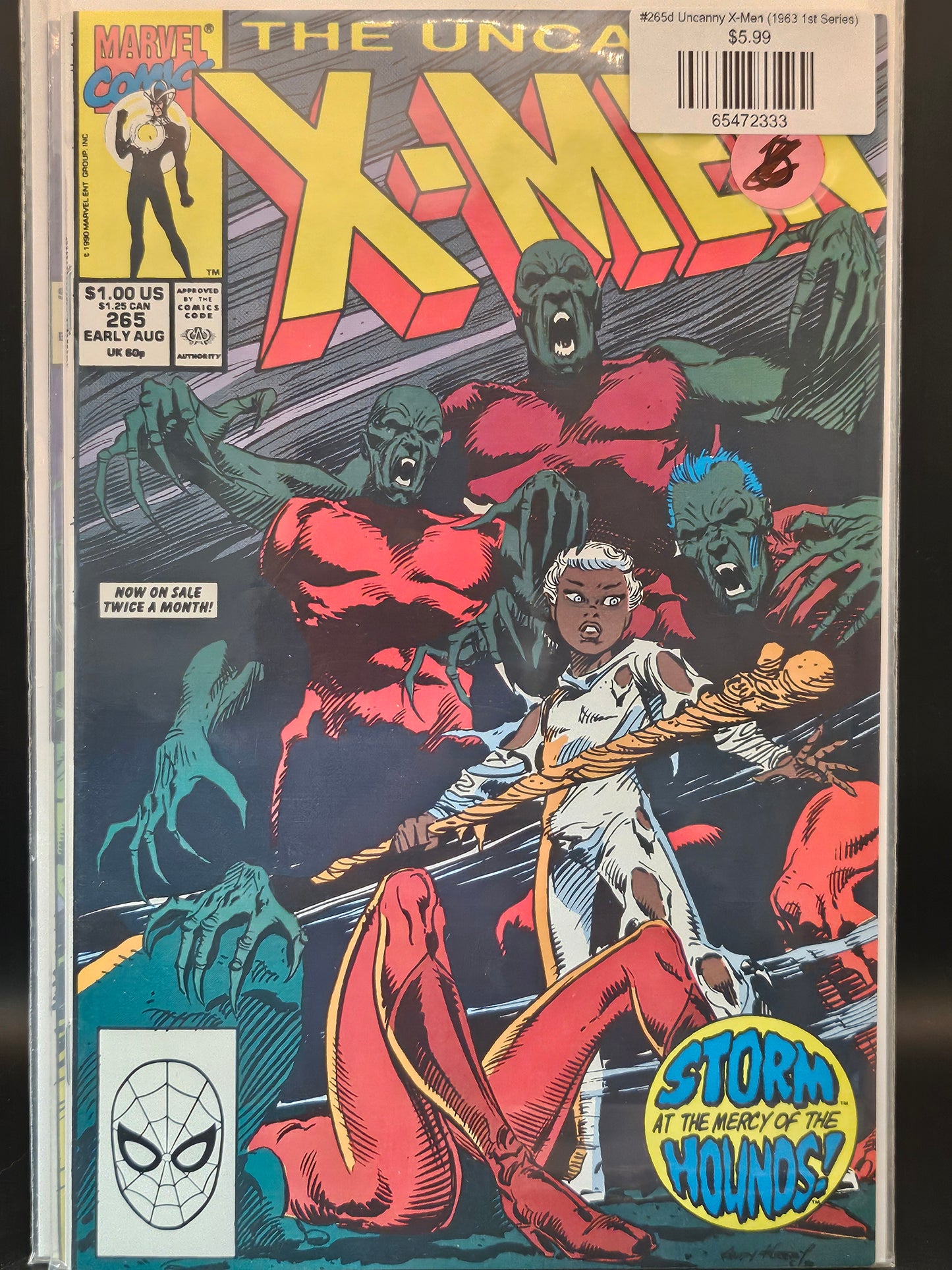 #265d Uncanny X-Men (1963 1st Series)