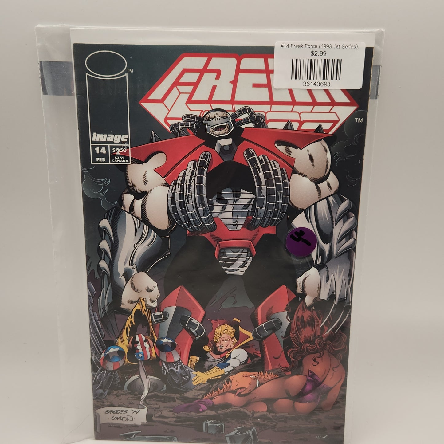#14 Freak Force (1993 1st Series)