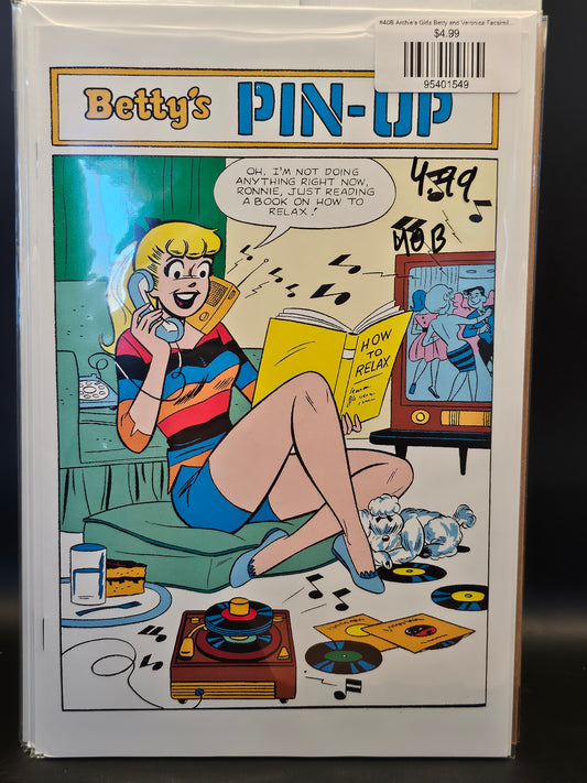 #40B Archie's Girls Betty and Veronica Facsimile Edition (2025 Archie)